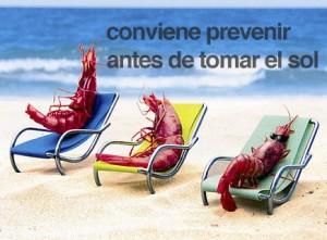 prevención antes de tomar el sol