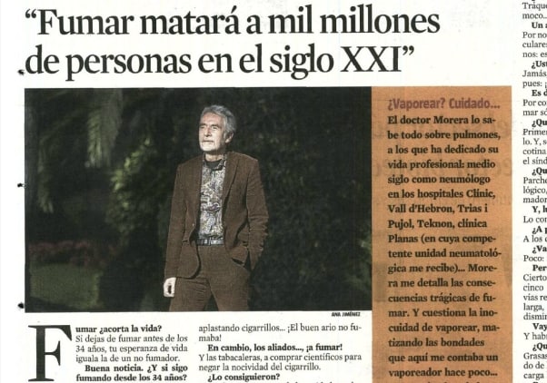 Josep Morera, neumólogo Clínica Planas