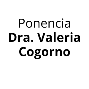 Ponencia Dra. Valeria Cogorno
