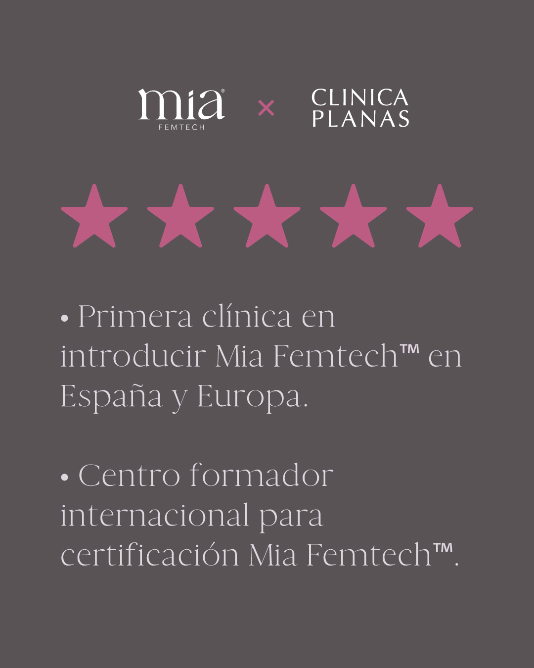 Mia Femtech<sup>™</sup>